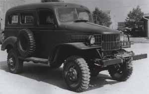 WC-10 Dodge Carryall, a forerunner to the Power Wagon.